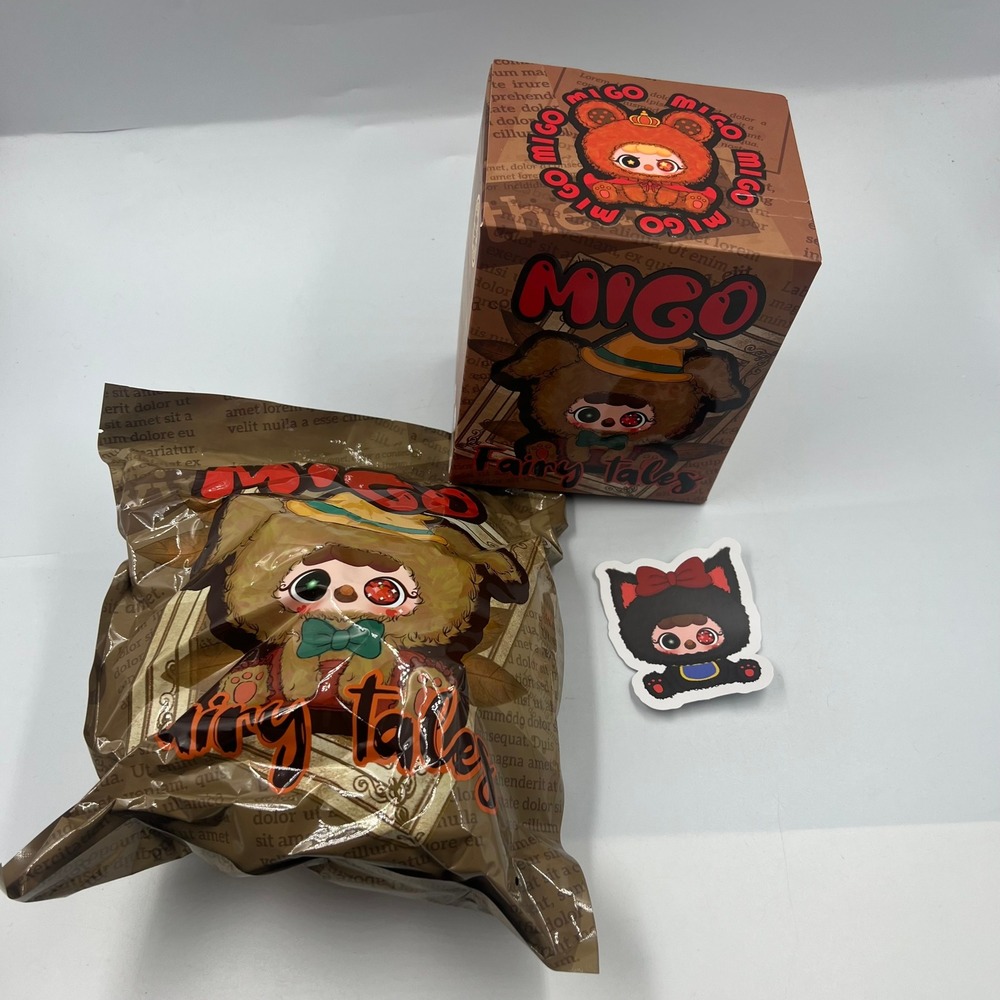 MIGO Fairy Tales Princess Apple Plush Pendant Blind Box Happy Ghost QZ228